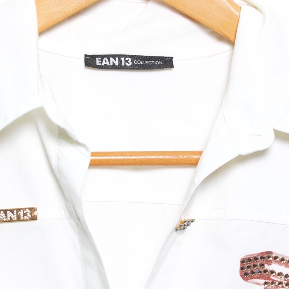 Blouse Button T-Shirt - Picture 4 of 5